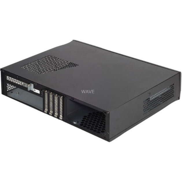Load image into Gallery viewer, Silverstone milo ml03b desktop behuizing (zwart | 2x usb-a)
