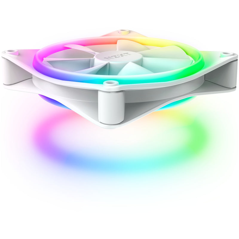 Load image into Gallery viewer, Nzxt f120 rgb duo case fan (wit, 120 x 120 x 25 mm, pwm, zonder controller)
