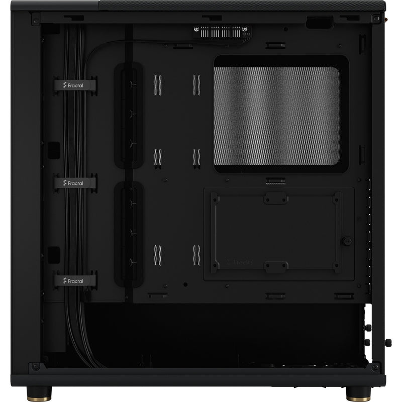 Load image into Gallery viewer, Fractal design north midi tower behuizing (zwart houtkleur | 2x usb-a | 1x usb-c)
