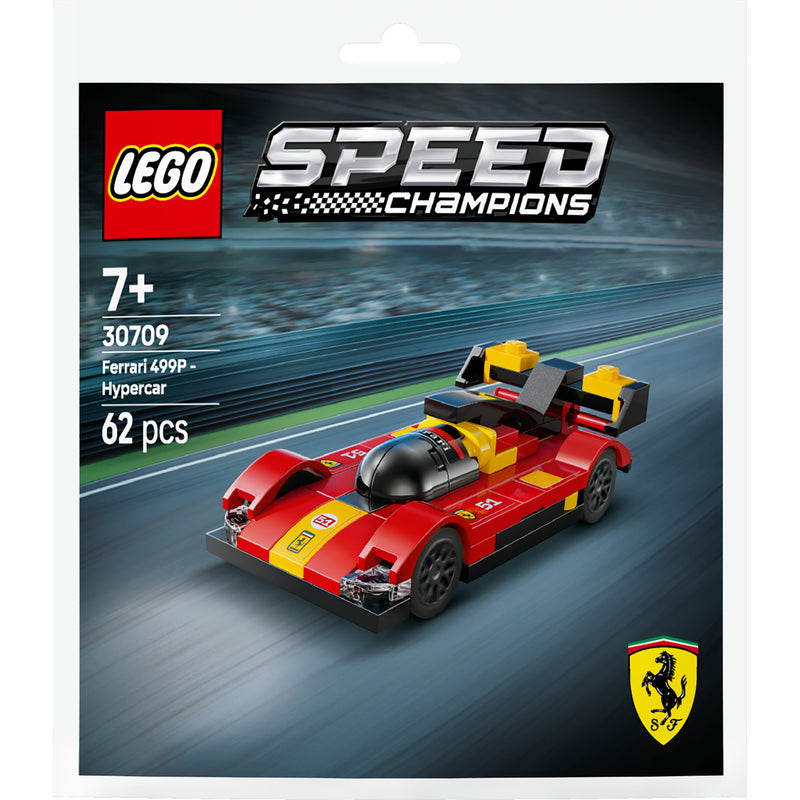 Cargue la imagen en el visor de la galería, Lego speed champions - ferrari 499p - hypercar constructiespeelgoed (30709)
