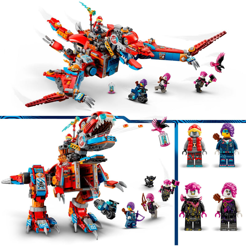 Load image into Gallery viewer, Lego dreamzzz - coopers robotdinosaurus c. rex constructiespeelgoed (71484)
