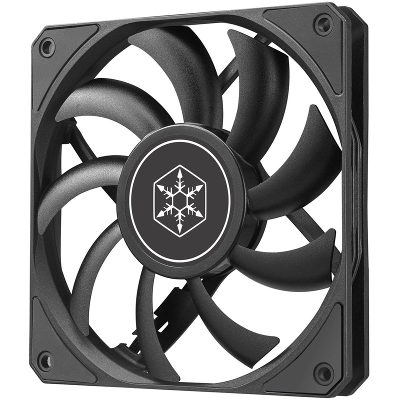 Load image into Gallery viewer, Silverstone air slimmer 120 case fan (zwart, 120 x 15 x 120 mm, pwm)
