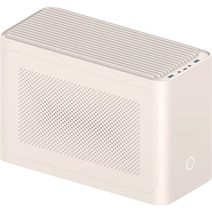 Iqunix zx-1 air cooling htpc behuizing (crème | 2x usb-a | 1x usb-c)