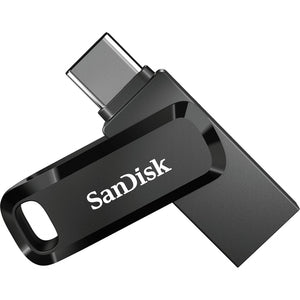 Sandisk ultra dual drive go 128 gb usb-stick (zwart, usb-a 3.2 (5 gbit s), usb-c 3.2 (5 gbit s))