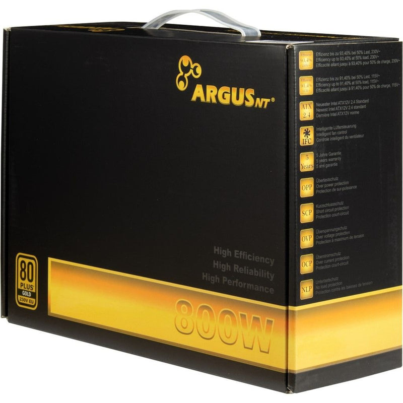 Load image into Gallery viewer, Inter-tech argus gps-800 800 watt voeding (zwart, 4x pcie)
