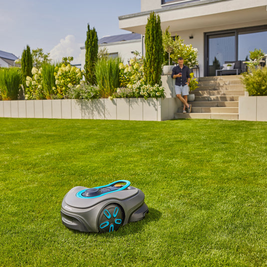Gardena smart sileno free 1200, grensdraadvrije* slimme robotmaaier