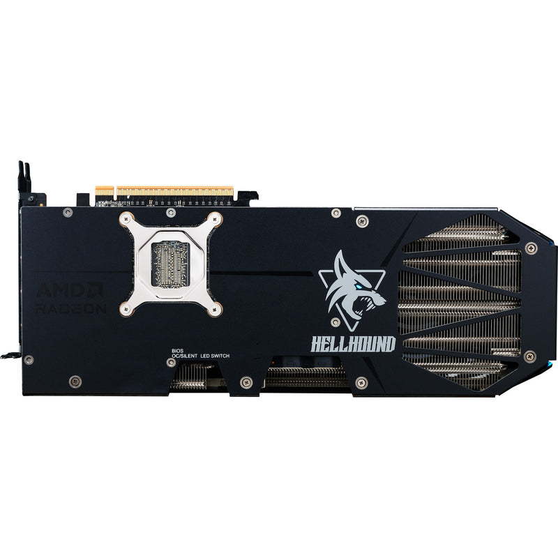 ギャラリービューアに画像をロードする, Powercolor radeon rx 9070 gre hellhound 12gb gddr6 grafische kaart (zwart, rdna4, 3x displayport, 1x hdmi 2.1)
