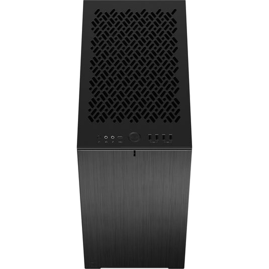 Fractal design define 7 mini black solid midi tower behuizing (zwart | 4x usb-a | 1x usb-c)