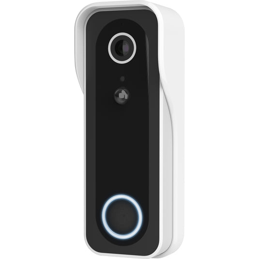 Trust doorcam-3000 slimme wifi deurbelcamera (wit zwart, 2.4 ghz wifi)