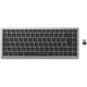 Kensington kb435 eq rechargeable multi-device compact keyboard (grijs, us-international lay-out (qwerty), scissor switches, 80% (tkl), usb, 2,4 ghz, bluetooth 5.4)