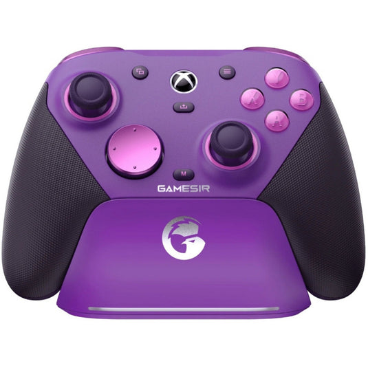 Gamesir g7 pro he tri-mode wireless controller - plum purple (paars, usb 2,4 ghz bluetooth, xbox series x|s, xbox one, pc, android)
