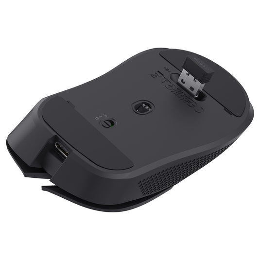 Trust gxt 931 ybar draadloze gamingmuis (zwart, 200 - 7.200 dpi, 2.4ghz bluetooth usb)