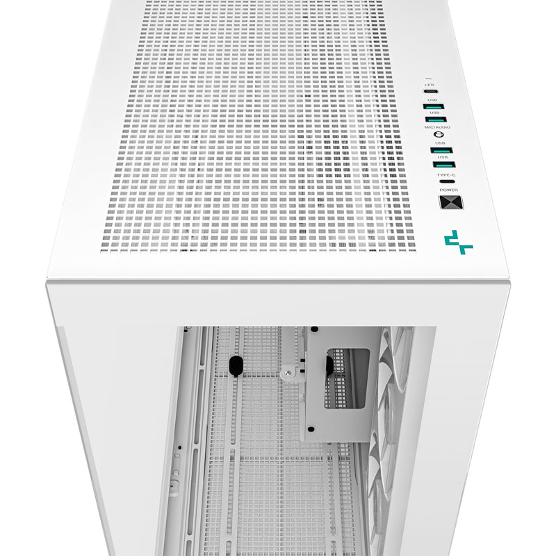 Load image into Gallery viewer, Deepcool ch780 midi tower behuizing (wit | 4x usb-a | 1x usb-c | rgb | window)
