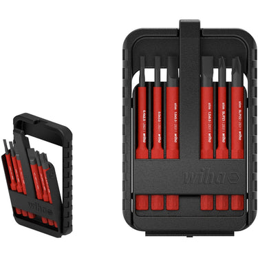Wiha bitset slimbit electric (rood, 6-delig in slimbit-box)
