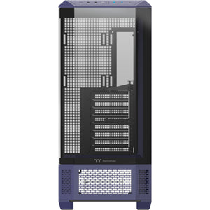 Thermaltake view 600 tg future dusk big tower behuizing (paars zwart | 2x usb-a | 1x usb-c | tempered glass)