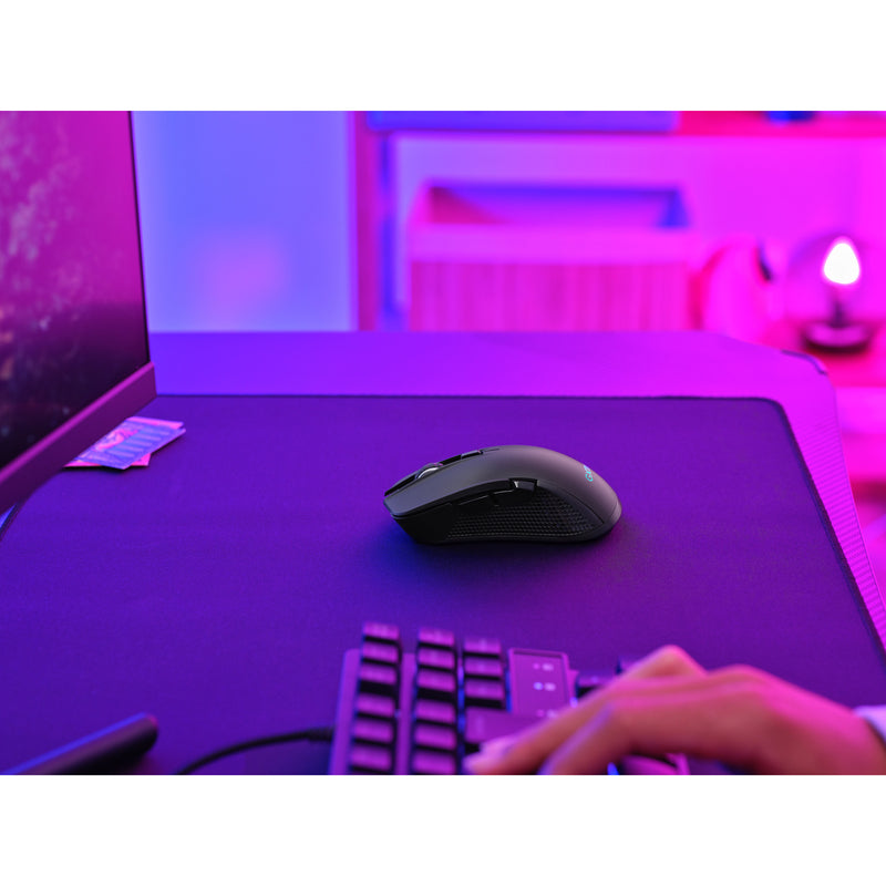 Load image into Gallery viewer, Trust gxt 931 ybar draadloze gamingmuis (zwart, 200 - 7.200 dpi, 2.4ghz bluetooth usb)
