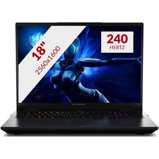 Erazer beast 18 x1 md62730 18 gaming laptop (zwart | core ultra 9 275hx | rtx 5090 | 32 gb | 2 tb ssd)