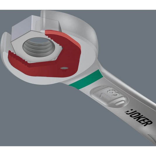 Wera joker switch steek- en ringratelsleutel moersleutel (sleutelbreedte 13)