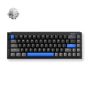 Mchose ace 68 turbo full-aluminum esports hall effect keyboard (zwart, us lay-out (qwerty), mount tai gt he, 65%, 16k, rgb, hot swap, usb-c, hall effect sensor)