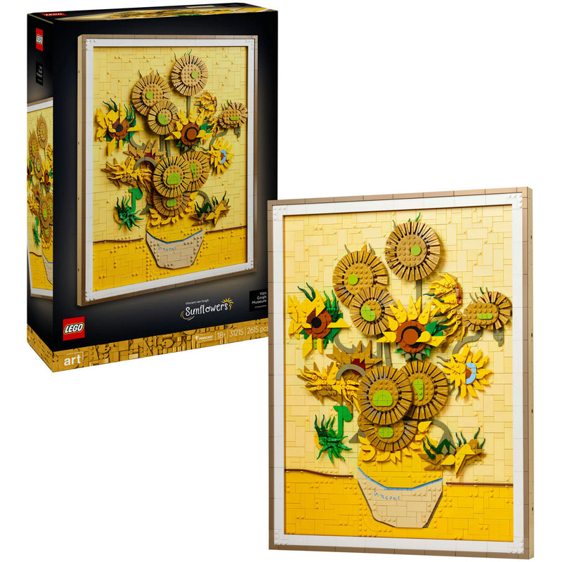 Load image into Gallery viewer, Lego art 31215 vincent van gogh - zonnebloemen
