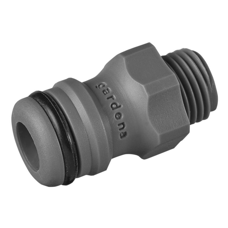 Load image into Gallery viewer, Gardena aansluitstuk 13,2 mm (g 1 4 ) koppeling (grijs, 2920-26)

