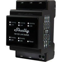 Shelly lan switch schakelaar (zwart)