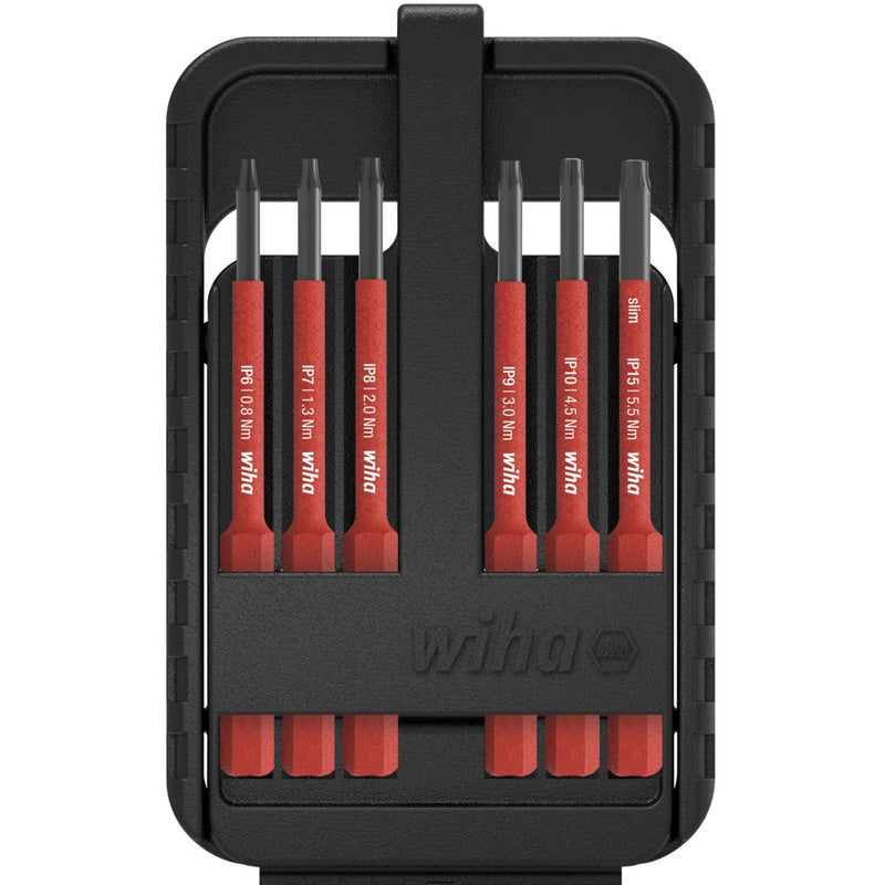 Load image into Gallery viewer, Wiha bit set slimbit electric bitset (rood, 76-delig)
