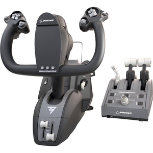 Thrustmaster tca yoke pack boeing edition gaming set (zwart grijs, pc, xbox one, xbox series x|s)