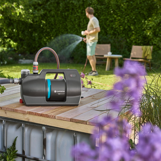 Gardena hydrofoorpomp 4600 silent (grijs, 600 watt)