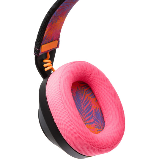 Powera lucidsound ls10 bedrade gamingheadset - middernachtelijke branding over-ear gaming headset (zwart roze, playstation 5, playstation 4, xbox series x|s, xbox one, pc, mobiel)