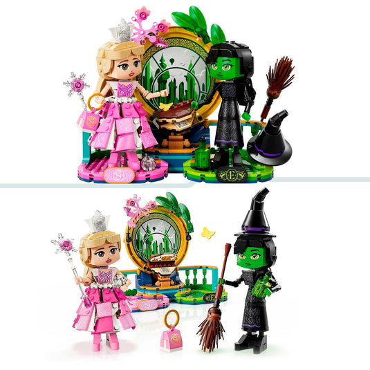 Lego wicked elphaba en glinda figuren - 75682