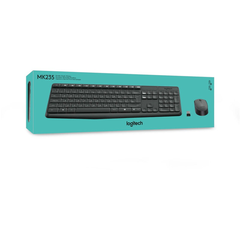 ギャラリービューアに画像をロードする, Logitech mk235 draadloze desktopset (zwart, us-international lay-out (qwerty))
