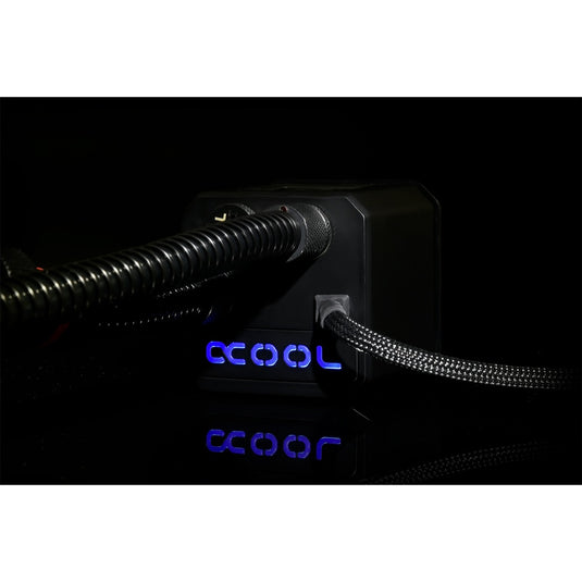 Alphacool eisbaer 360 waterkoeling (zwart, 4-pins pwm fan-connector)