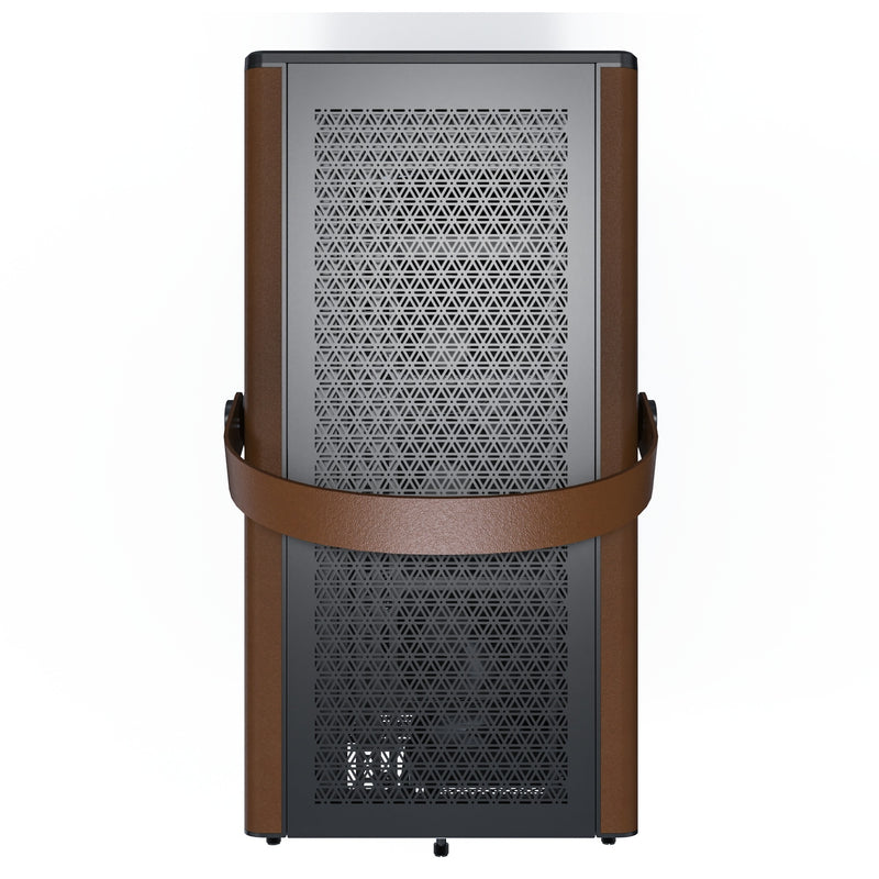 Load image into Gallery viewer, Montech heritage pro midi tower behuizing (zwart beige | 2x usb-a | 1x usb-c)
