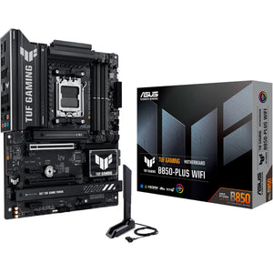 Asus tuf gaming b850-plus wifi socket am5 moederbord (raid, 2.5gb-lan, wi-fi 7, bt, sound, atx)