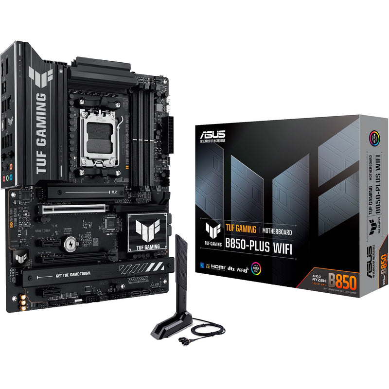 Chargez l'image dans la visionneuse de la galerie, Asus tuf gaming b850-plus wifi socket am5 moederbord (raid, 2.5gb-lan, wi-fi 7, bt, sound, atx)
