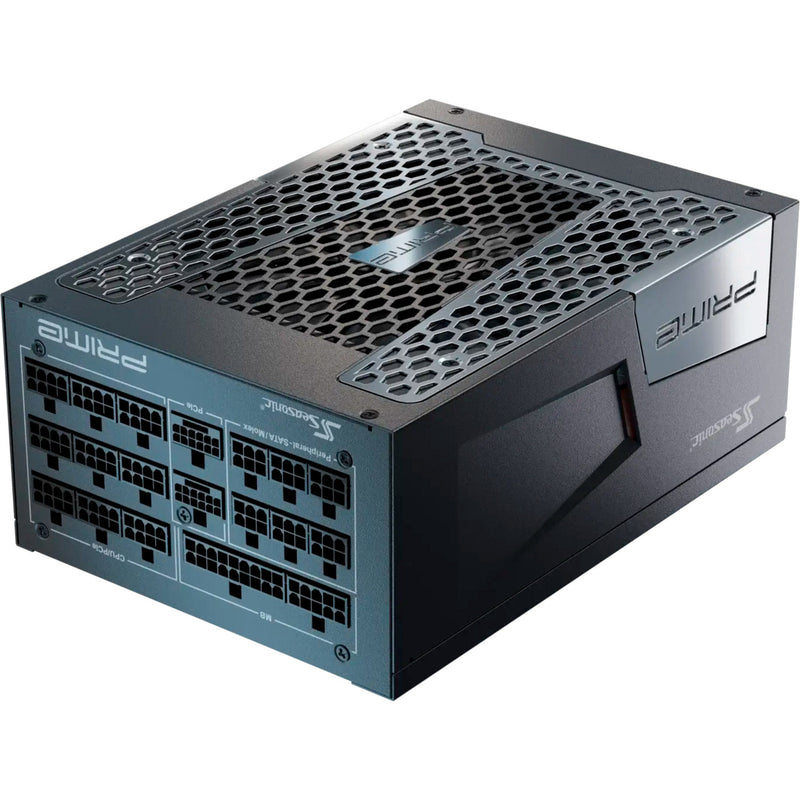 Load image into Gallery viewer, Seasonic prime tx-1600 modulaire 1600 watt voeding (zwart, 2x 12v-2x6, 6x pcie)
