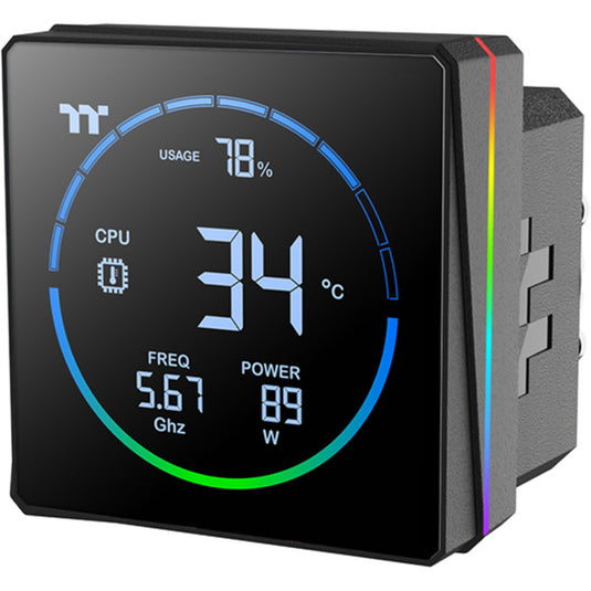 Thermaltake th360-s v3 argb sync aio liquid cooler waterkoeling (zwart)