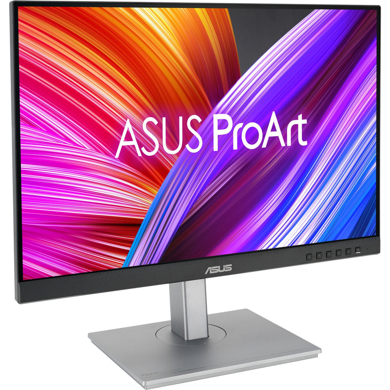 Load image into Gallery viewer, Asus proart display pa248cnv 24 monitor (zwart zilver, 75 hz, hdmi, displayport, usb, lan, audio)
