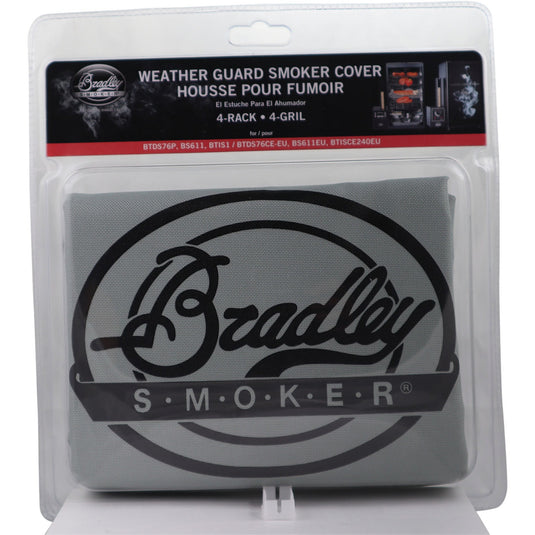 Bradley smoker cover - 6 rack original smoker btwrc6 beschermkap (zwart)