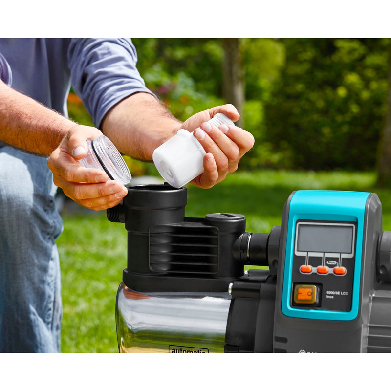 Load image into Gallery viewer, Gardena hydrofoorpomp 6000 6 lcd inox (inox zwart, 1760-20)
