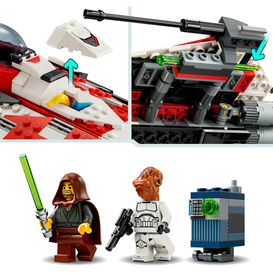 Lego star wars - jedi bobs starfighter constructiespeelgoed (75388)