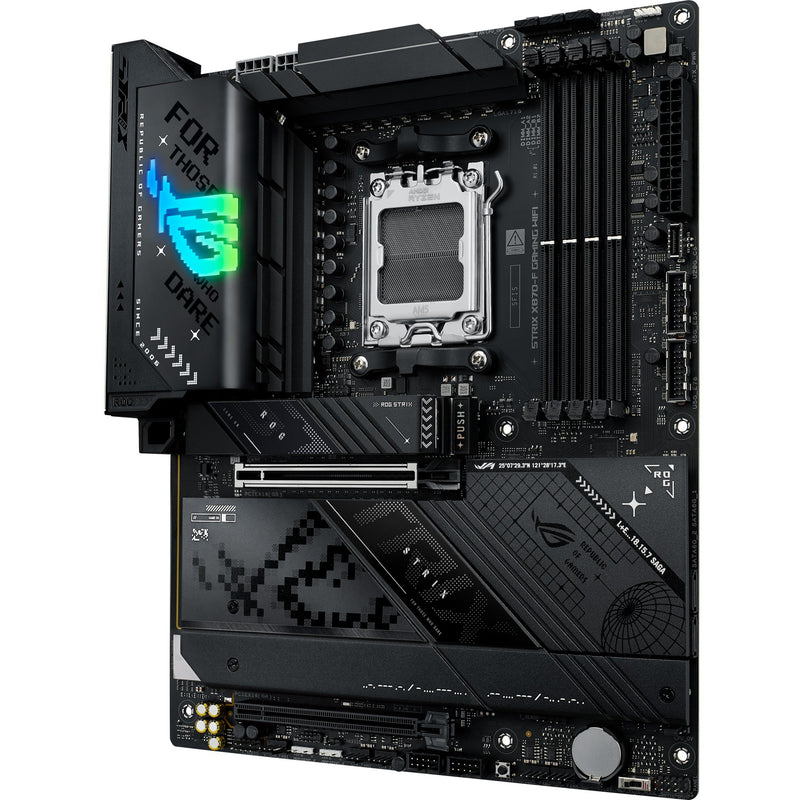 Load image into Gallery viewer, Asus rog strix x870-f gaming wifi socket am5 moederbord (2.5gb-lan, wi-fi 7, bt, sound, atx)
