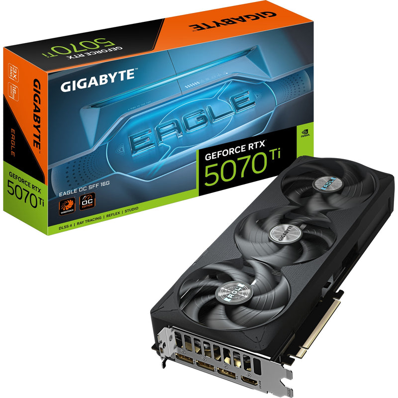 ギャラリービューアに画像をロードする, Gigabyte geforce rtx 5070 ti eagle oc 16g grafische kaart (3x displayport, 1x hdmi 2.1, dlss 4)
