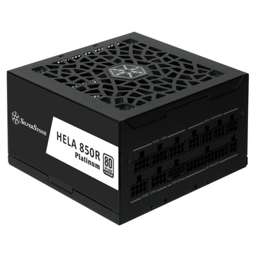 Silverstone hela 850r platinum modulaire 850 watt voeding (zwart, 4x pcie)