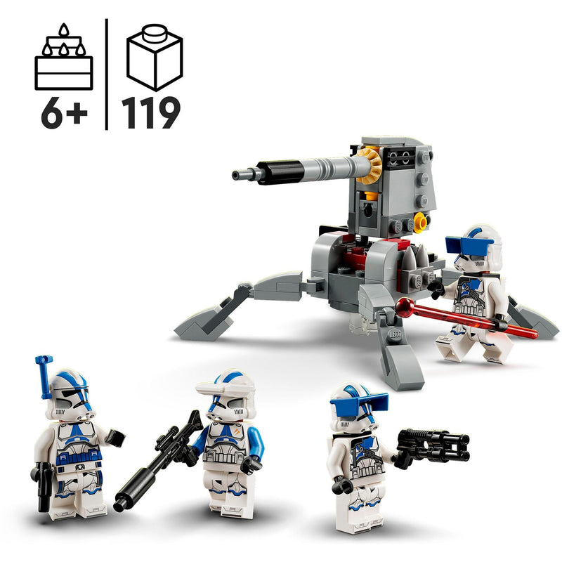 Chargez l'image dans la visionneuse de la galerie, Lego star wars 501st clone troopers battle pack bouwbaar speelgoed met minifiguren - 75345

