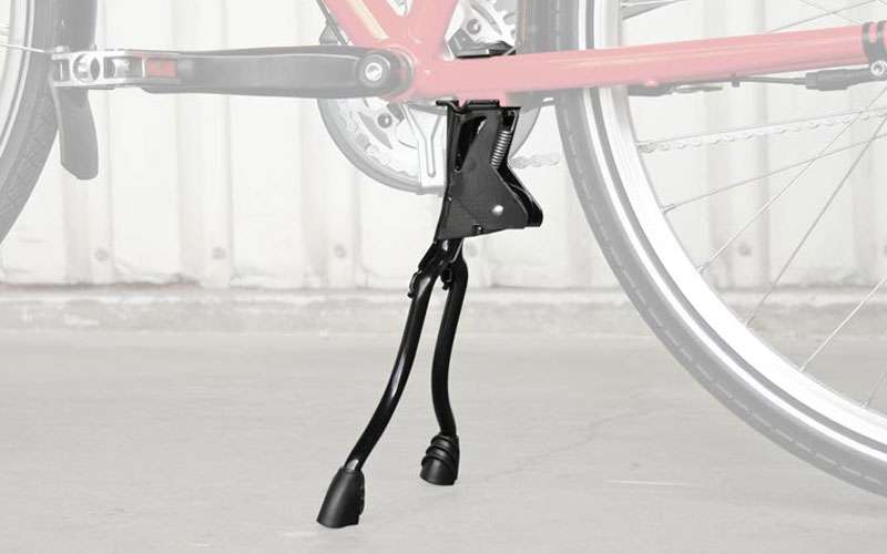 Load image into Gallery viewer, Hebie middenstandaard dubbel REX605 28 29cm M10 zwart
