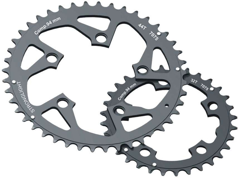Load image into Gallery viewer, Stronglight mtb chainring 9-speed 5-arm ø 94 mm
