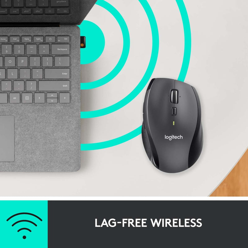 Afbeelding laden in galerijviewer, Logitech m705 wireless marathon mouse (antraciet, 1000 dpi)
