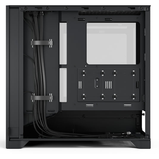 Fractal design pop 2 air midi tower behuizing (zwart | 1x usb-a | 1x usb-c | tempered glass)